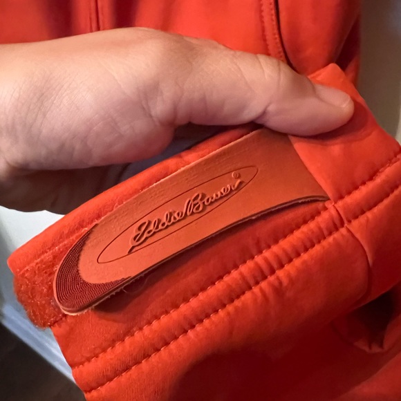 Eddie Bauer Orange Jacket S - Picture 4 of 6